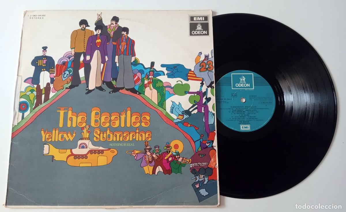 Discos de vinilo: LP THE BEATLES - YELLOW SUBMARINE - Foto 3