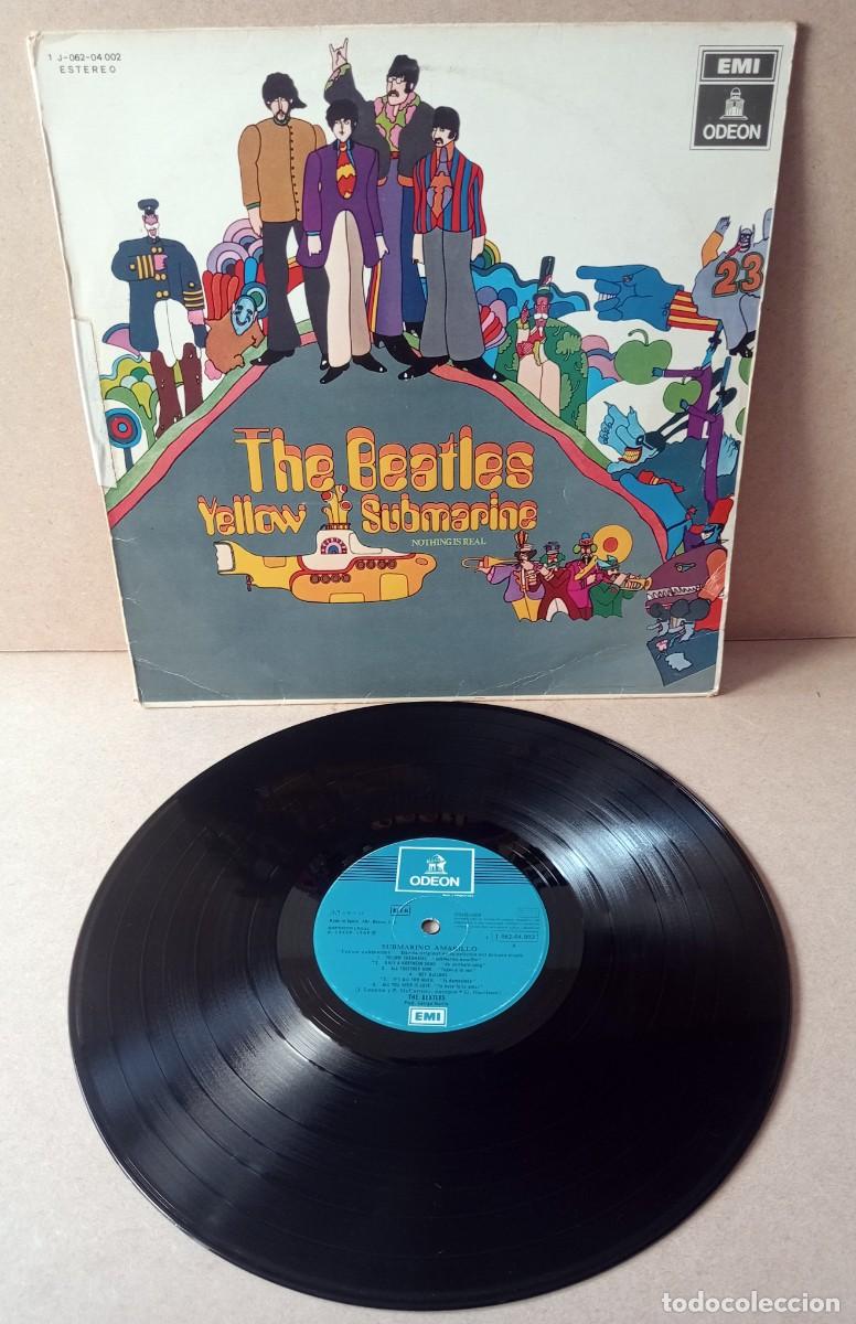 Discos de vinilo: LP THE BEATLES - YELLOW SUBMARINE - Foto 4