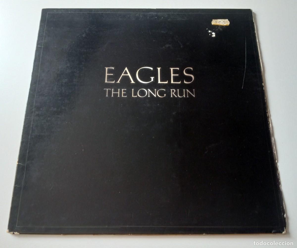 Discos de vinilo: LP EAGLES - THE LONG RUN - Foto 1