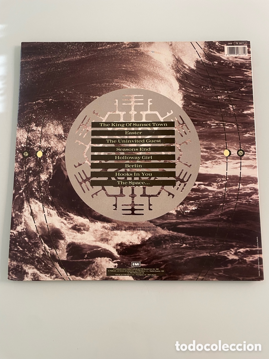 Discos de vinilo: Disco de vinilo. Marillion. Seasons End. Emi 1989 - Foto 2