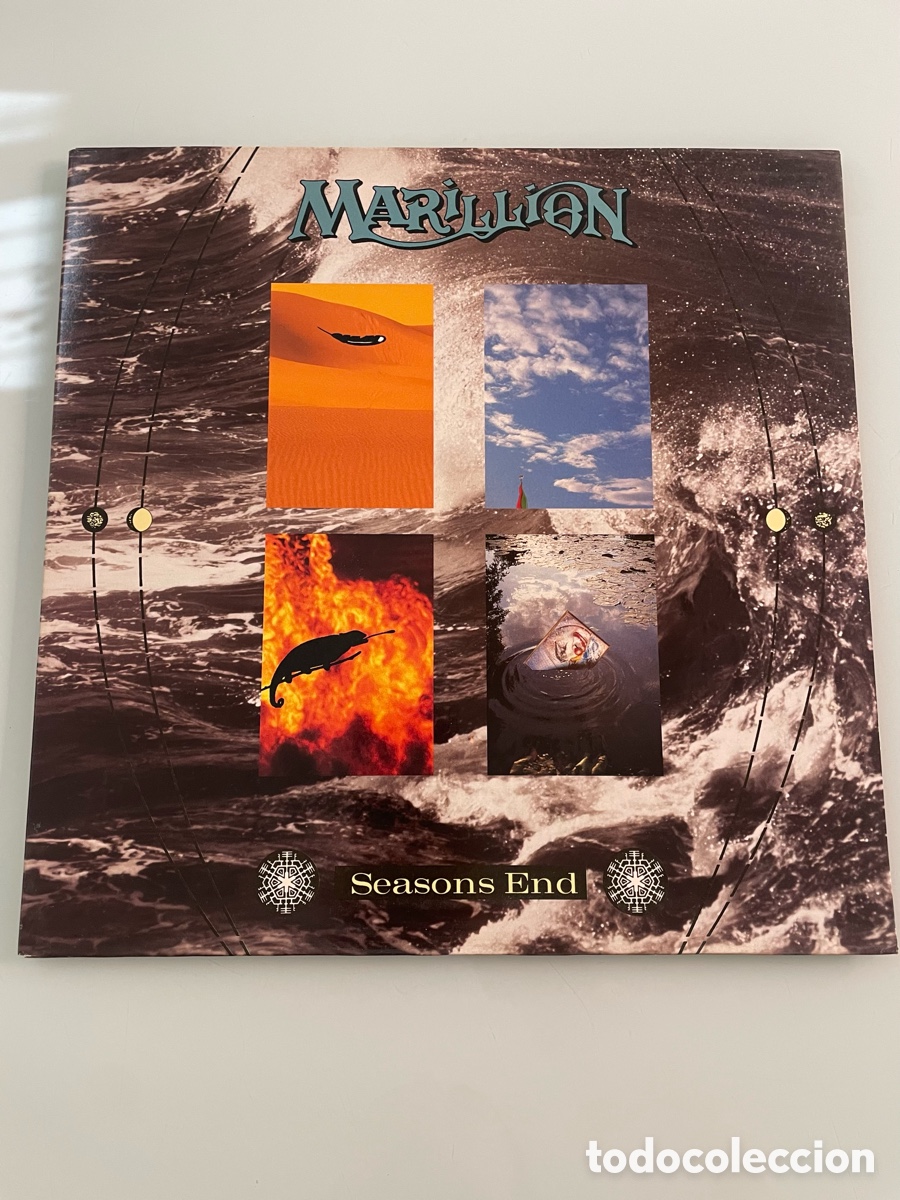 Discos de vinilo: Disco de vinilo. Marillion. Seasons End. Emi 1989 - Foto 1