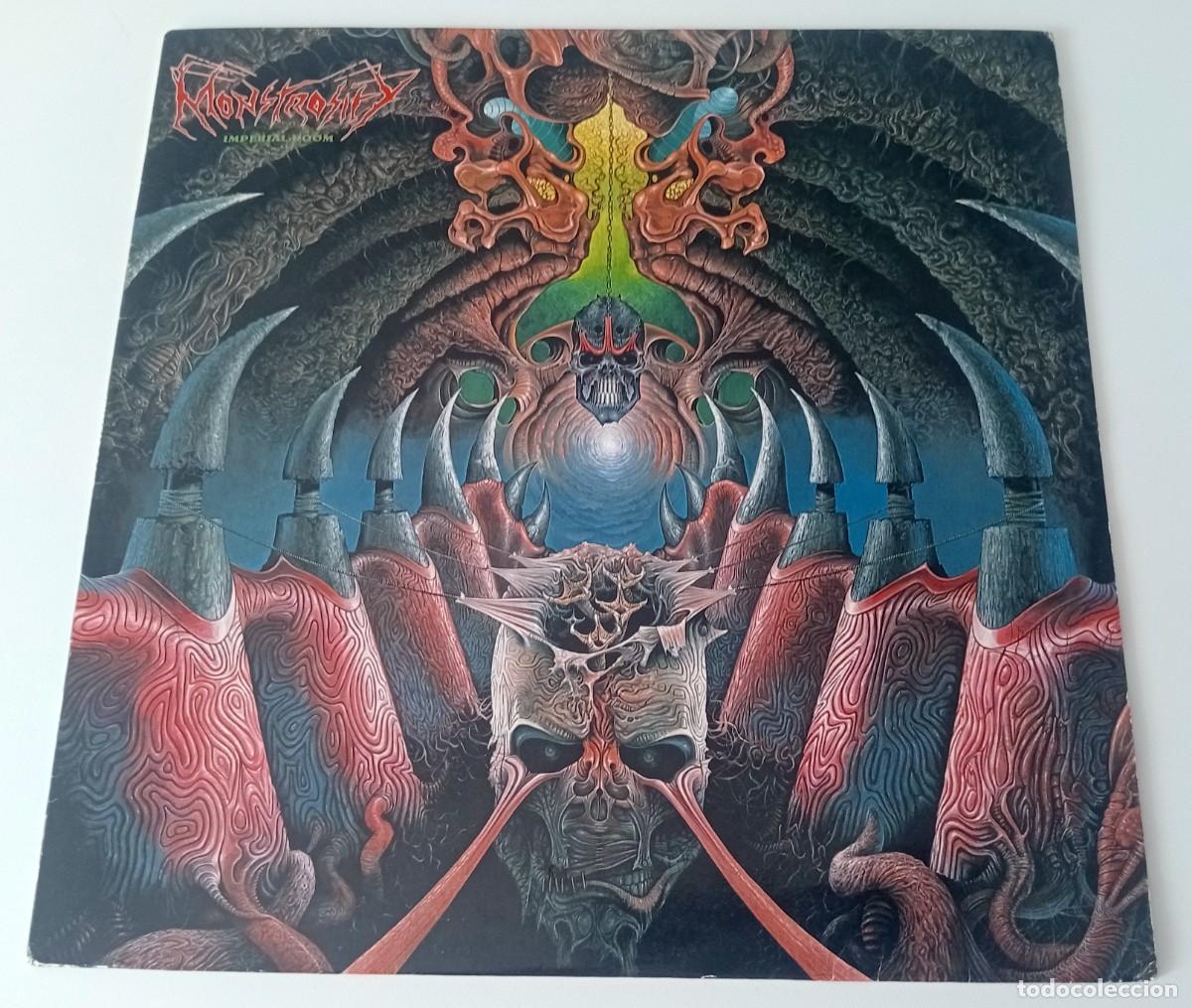 Discos de vinilo: LP MONSTROSITY - IMPERIAL DOOM - Foto 1