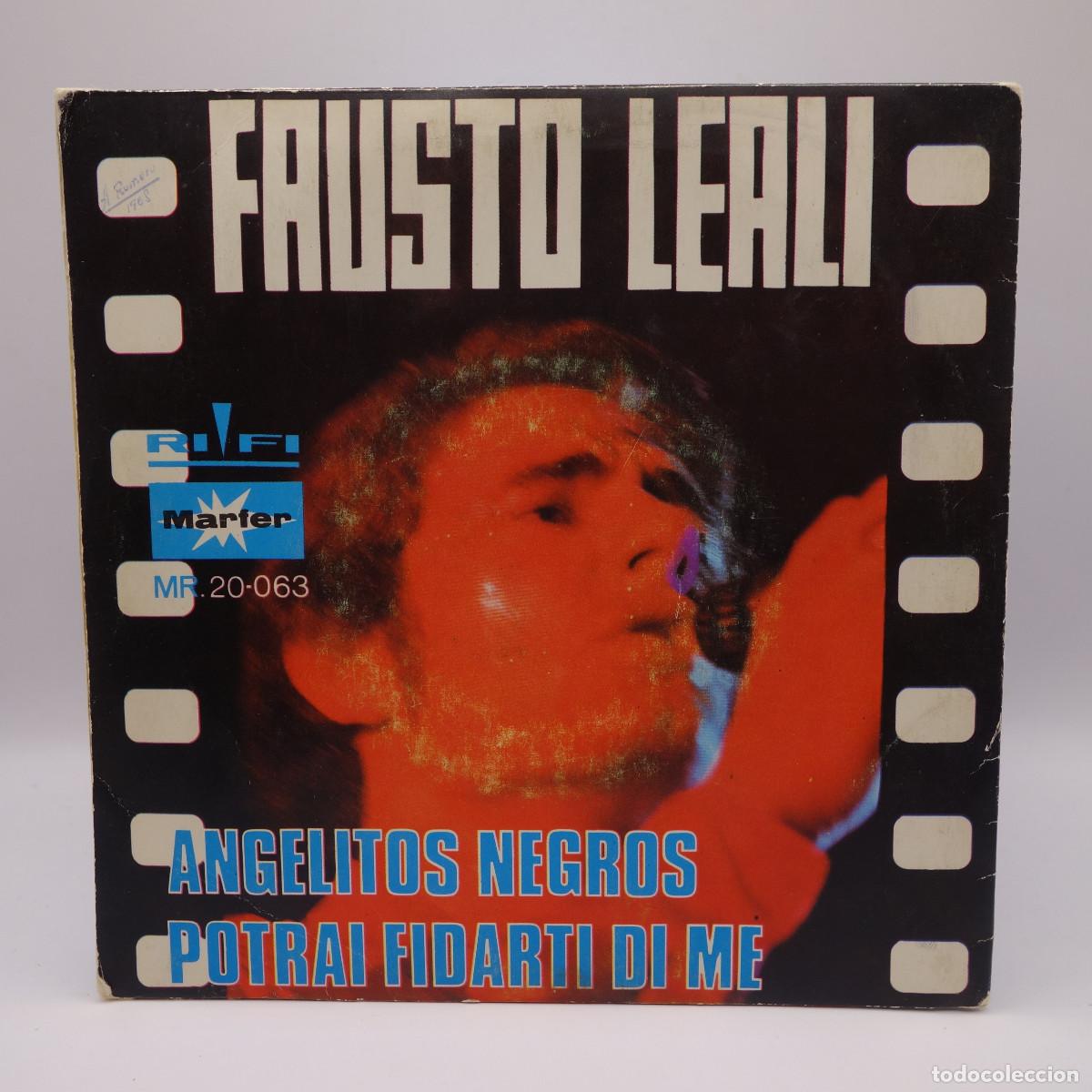 Discos de vinilo: FAUSTO LEALI - ANGELITOS NEGROS - Foto 2