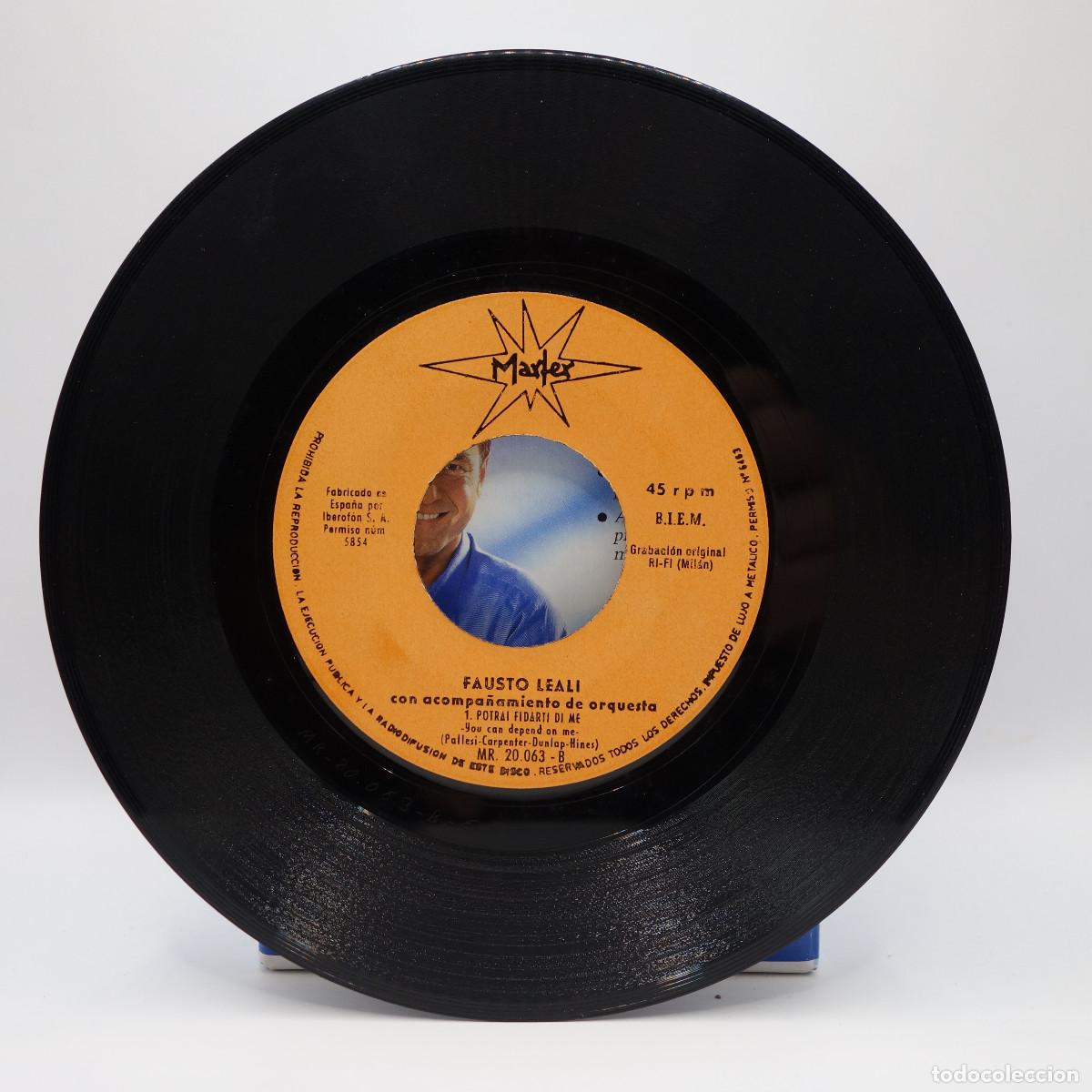 Discos de vinilo: FAUSTO LEALI - ANGELITOS NEGROS - Foto 3