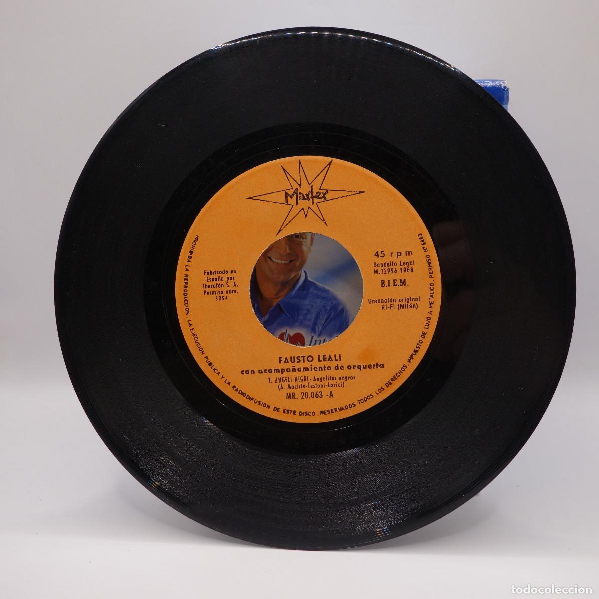 Discos de vinilo: FAUSTO LEALI - ANGELITOS NEGROS - Foto 5