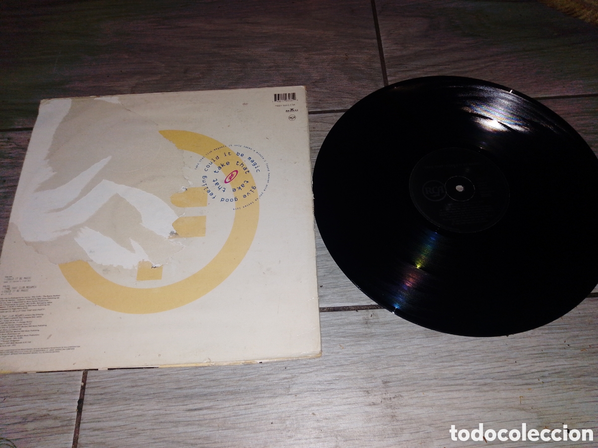 Discos de vinilo: TAKE THAT - COULD IT BE MAGIC - MAXI - SPAIN - RCA - PLS 839 - L - - Foto 3