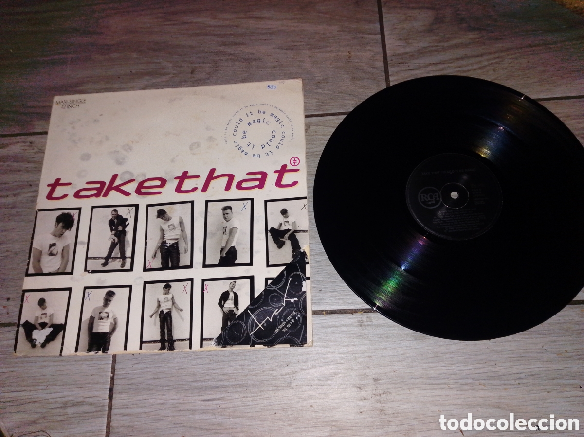 Discos de vinilo: TAKE THAT - COULD IT BE MAGIC - MAXI - SPAIN - RCA - PLS 839 - L - - Foto 1