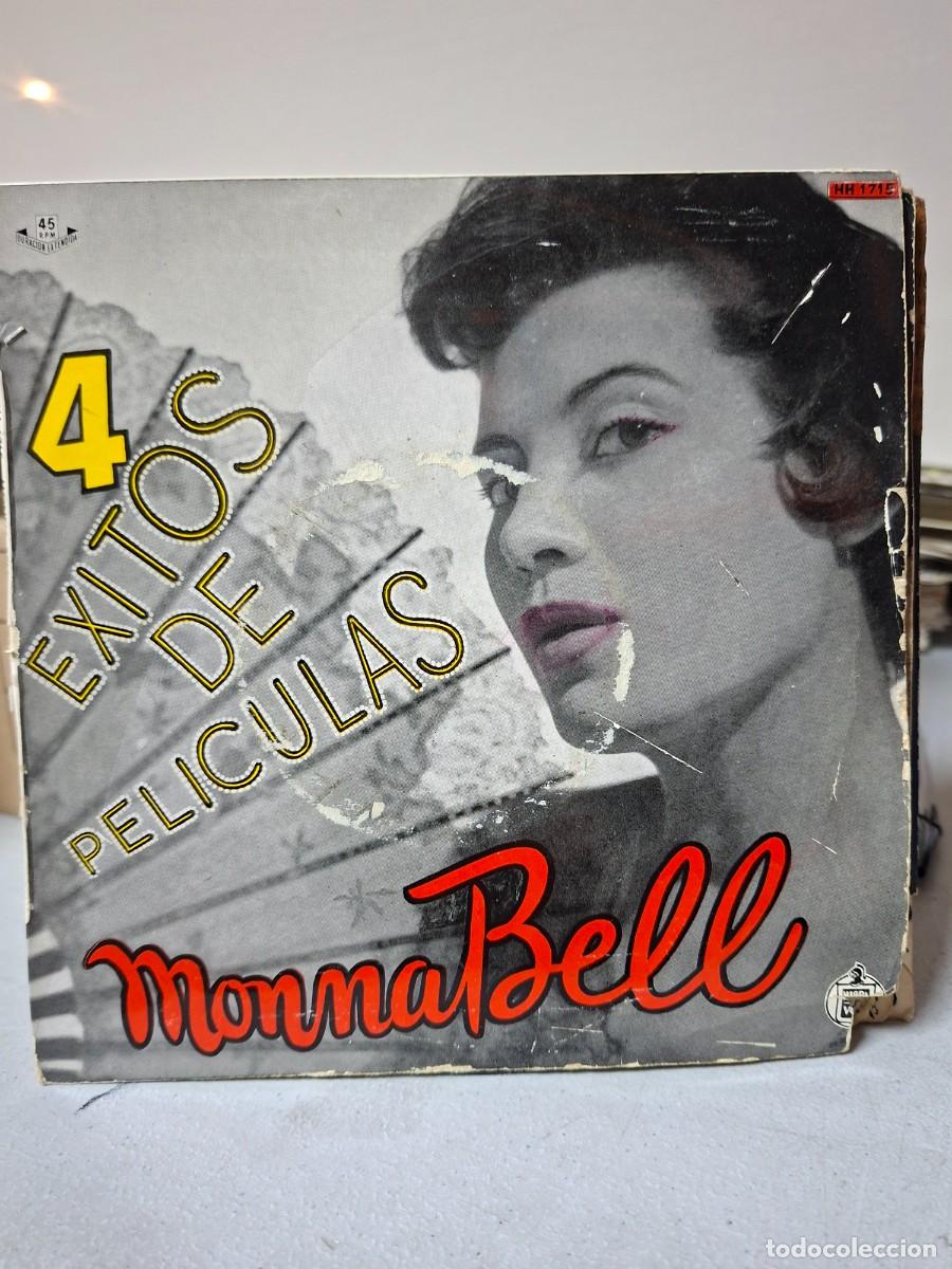 Discos de vinilo: MONNA BELL - 4 EXITOS DE PELICULAS - EP DE VINILO - CAJA 47 - Foto 1