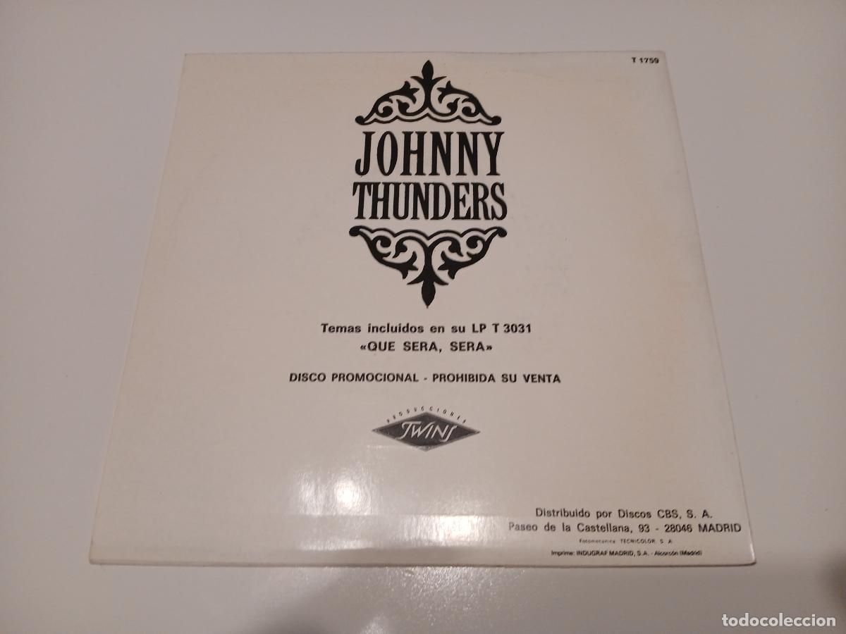 Discos de vinilo: Johnny Thunders &ndash; Short Lives / Cool Operator / Endless / Tie Me Up- (1986) - Foto 5