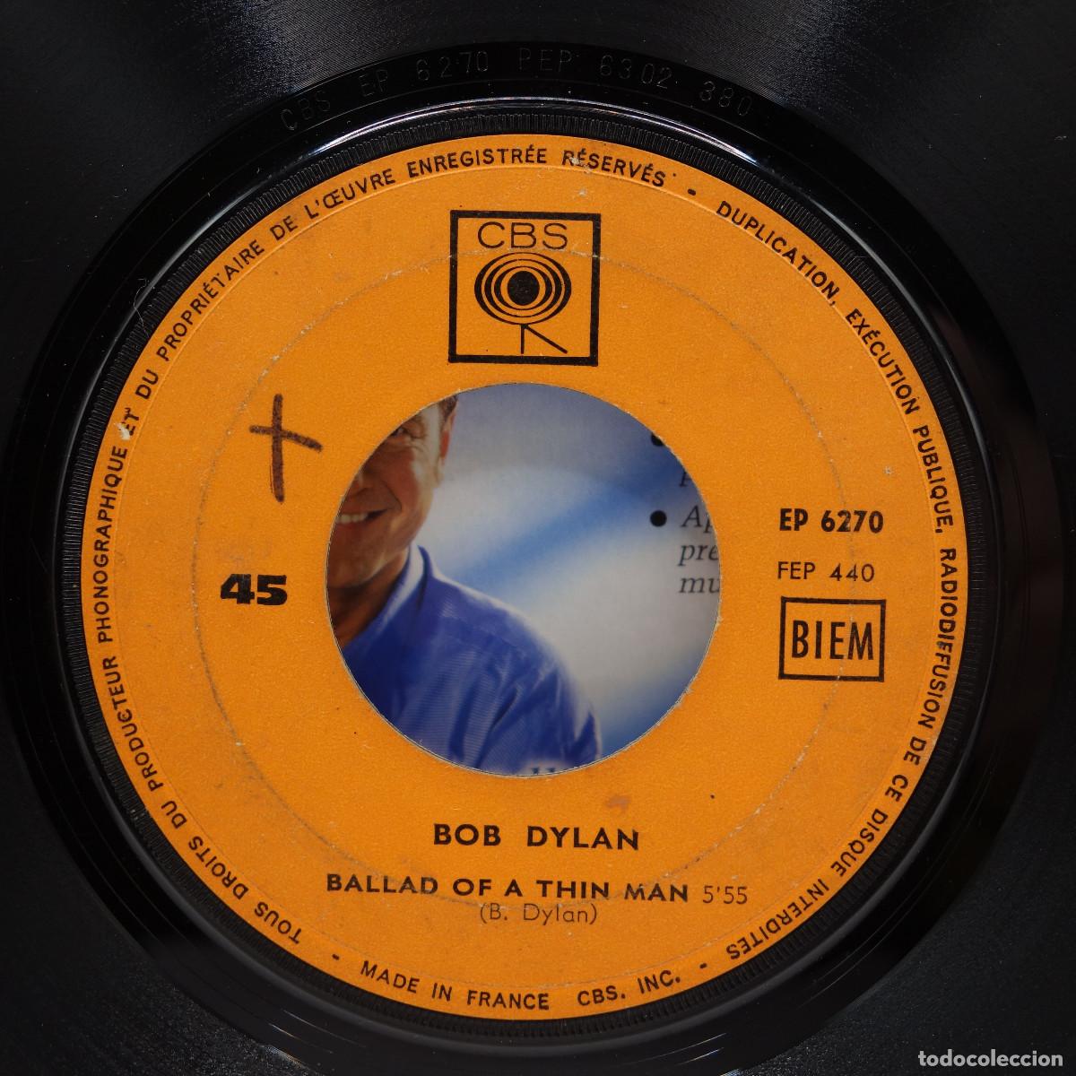 Discos de vinilo: BOB DYLAN - BALLAD OF A THIN MAN - Foto 4