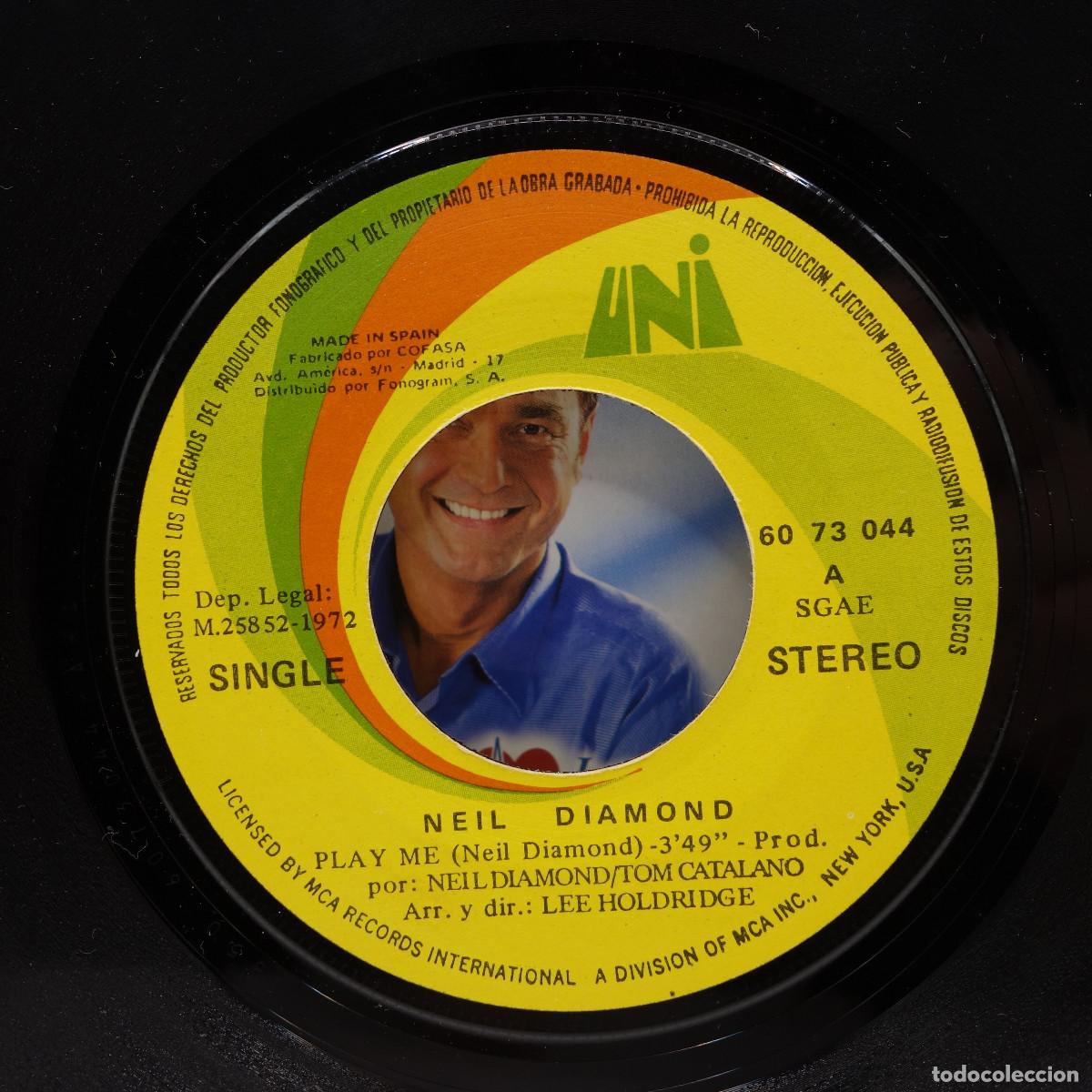 Discos de vinilo: NEIL DIAMOND - PLAY ME - Foto 9
