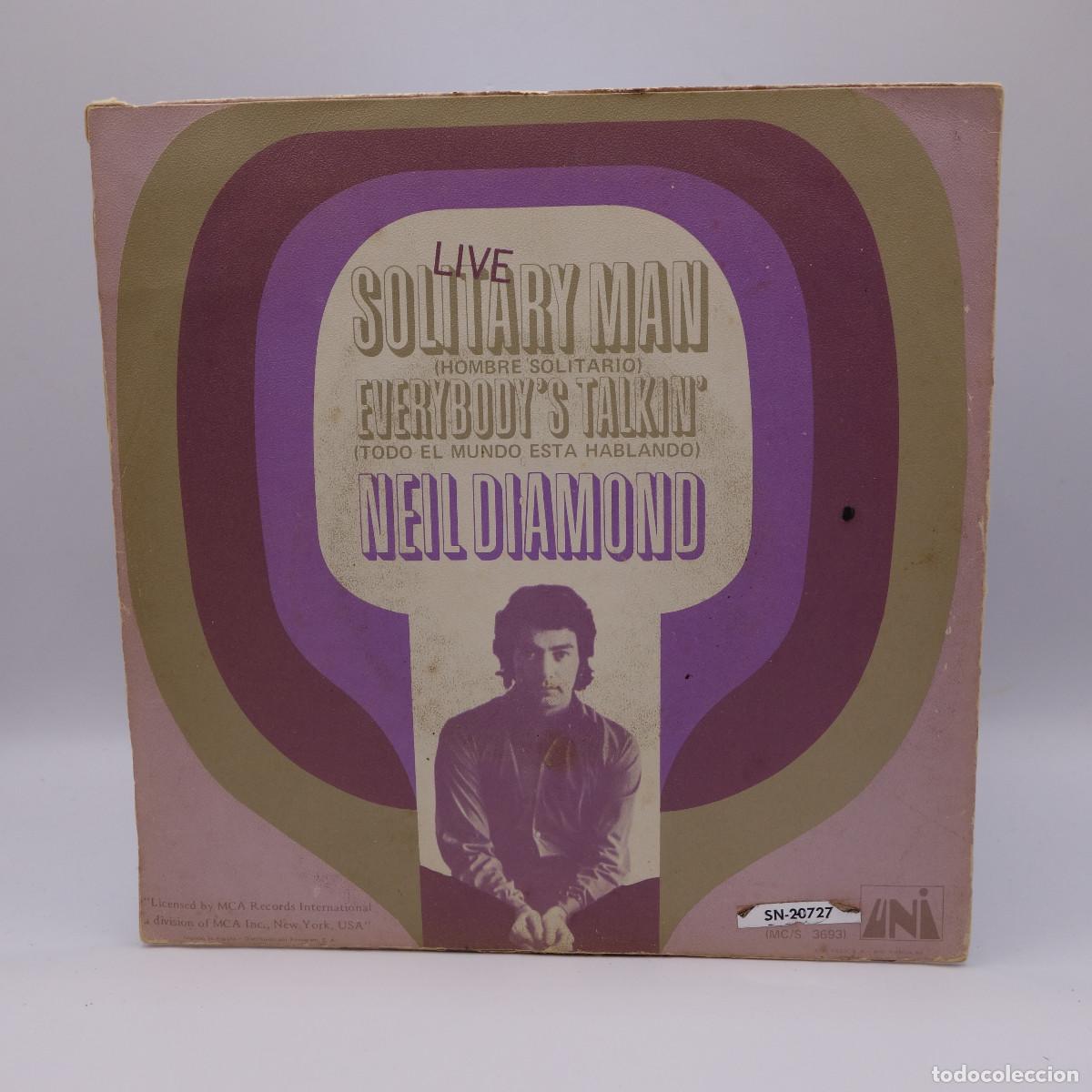 Discos de vinilo: NEIL DIAMOND - SOLITARY MEN - Foto 2