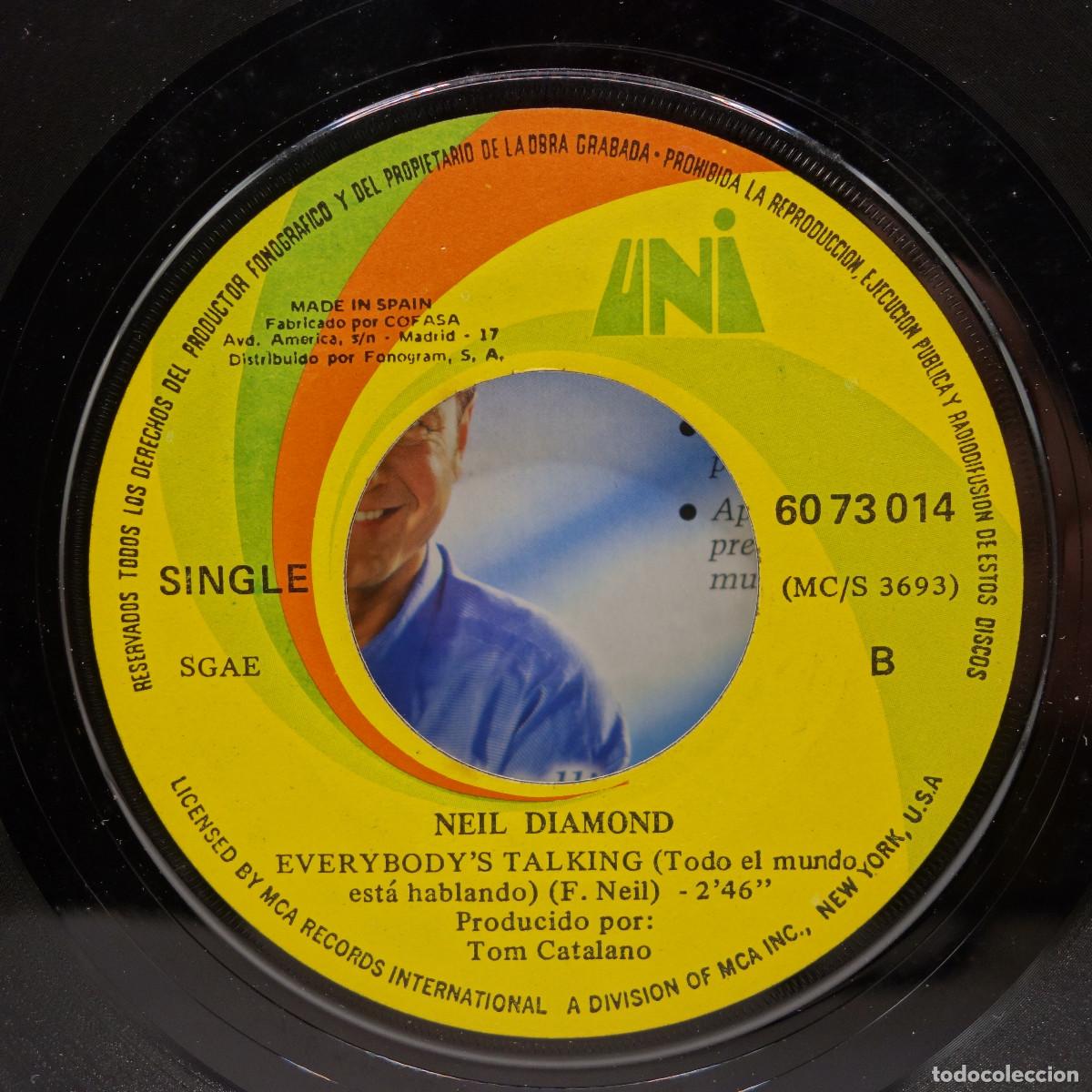 Discos de vinilo: NEIL DIAMOND - SOLITARY MEN - Foto 5