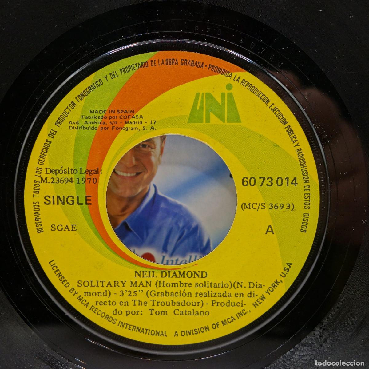 Discos de vinilo: NEIL DIAMOND - SOLITARY MEN - Foto 7