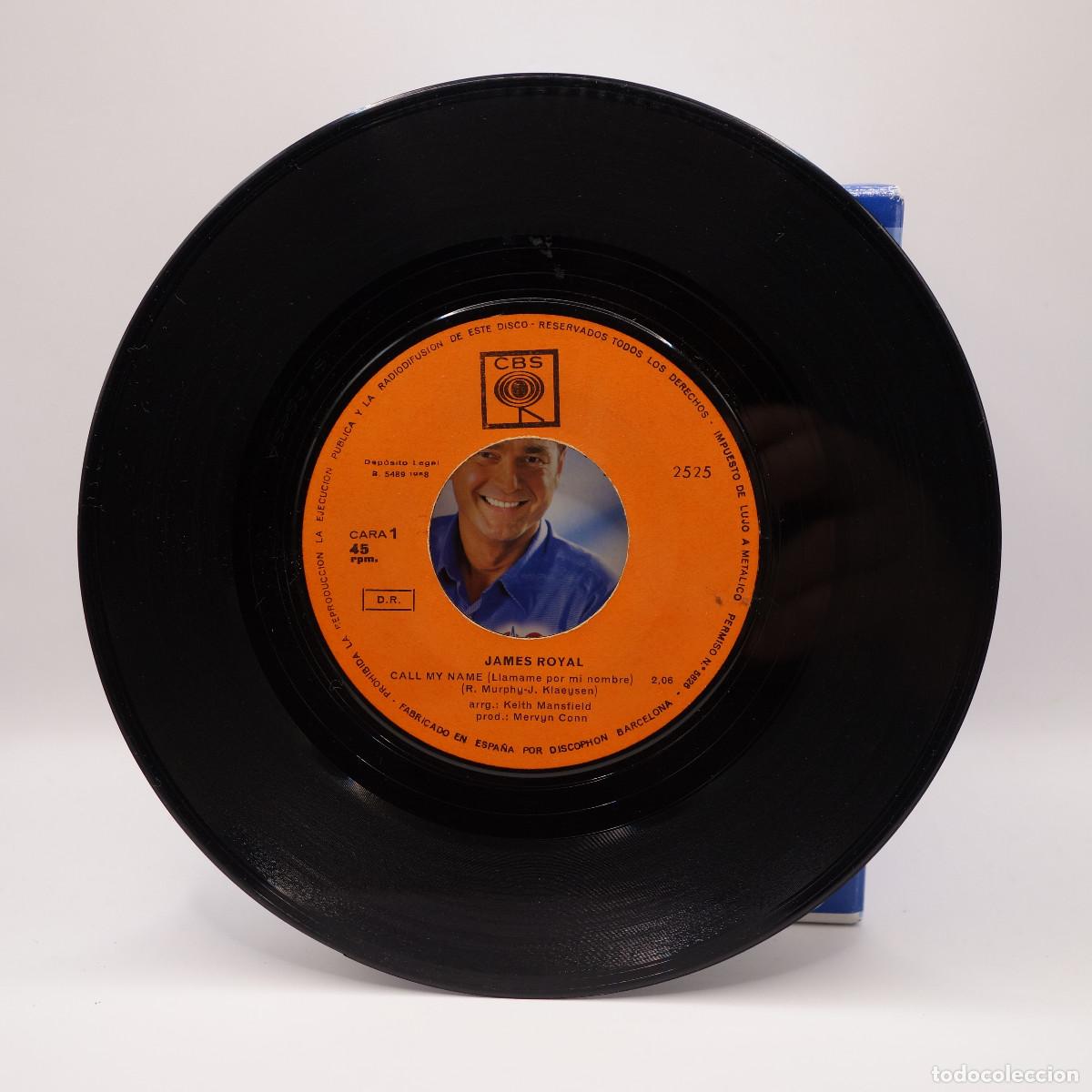 Discos de vinilo: JAMES ROYAL - CALL MY NAME - Foto 7