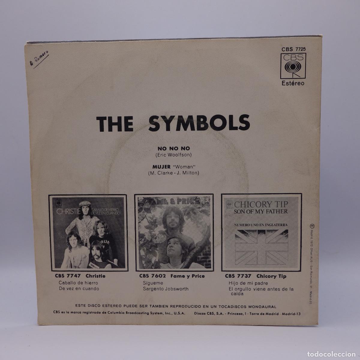 Discos de vinilo: THE SYMBOLS - NO NO NO - Foto 2