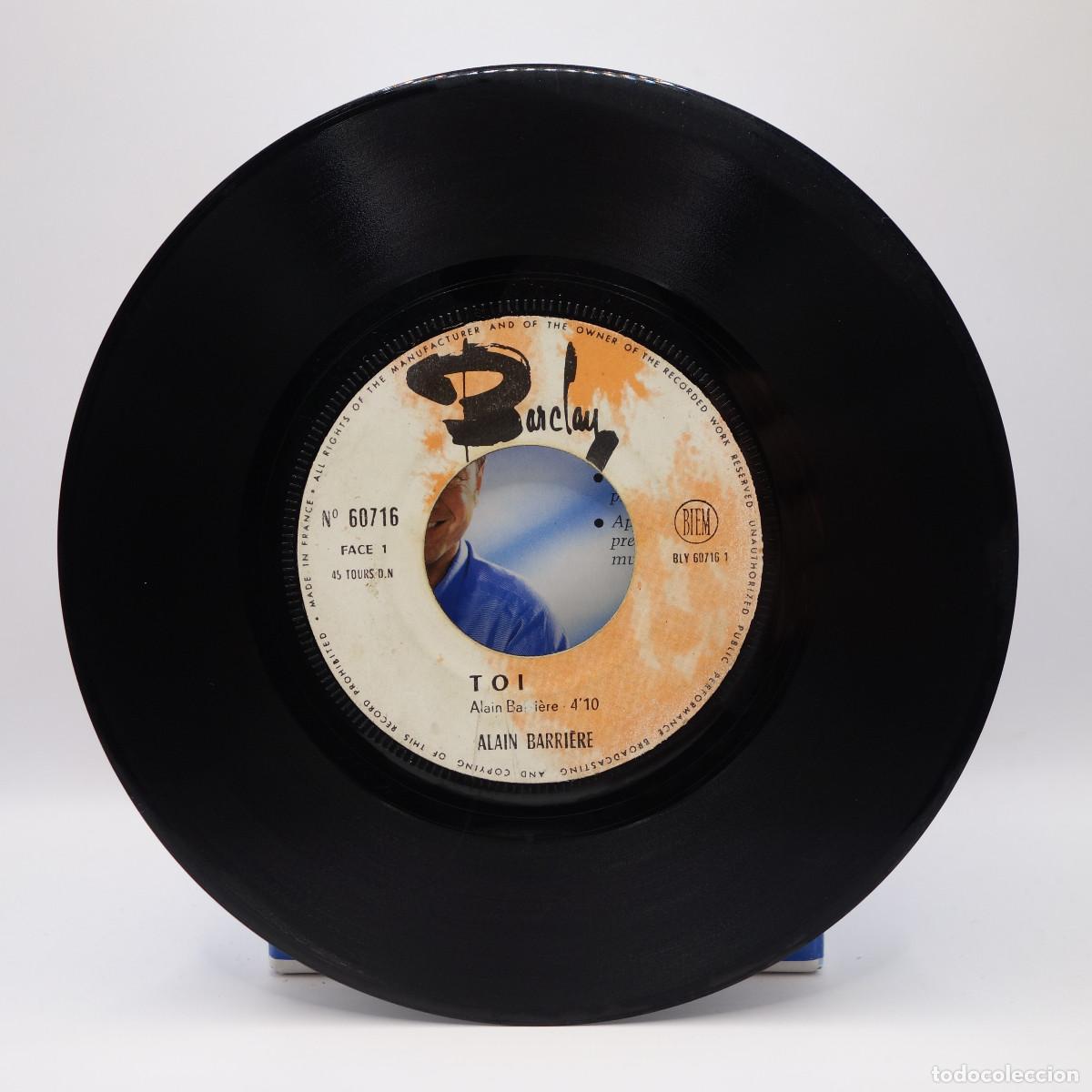 Discos de vinilo: ALAIN BARRIERE - TOI - Foto 4