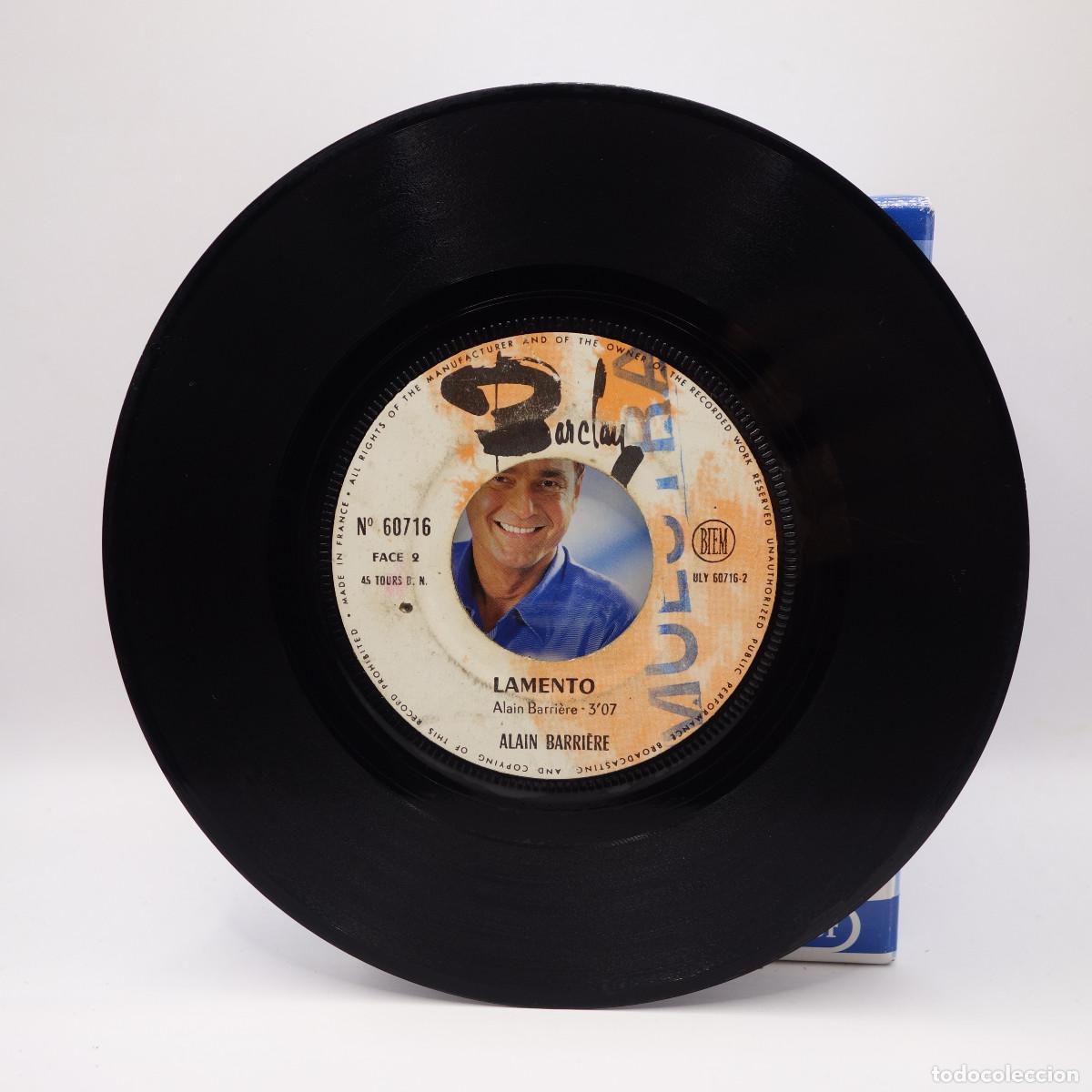 Discos de vinilo: ALAIN BARRIERE - TOI - Foto 6