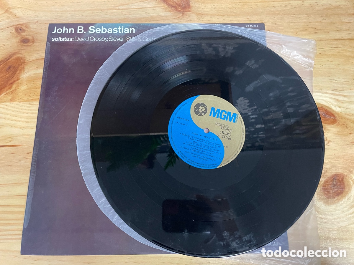 Discos de vinilo: Disco de vinilo. John B. Sebastian. MGM 1970 - Foto 2