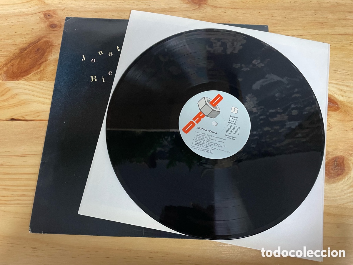 Discos de vinilo: Disco de vinilo. Jonathan Richman. Dro 1989 - Foto 2