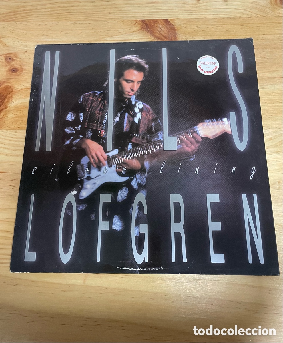 Discos de vinilo: Disco de vinilo. Nils Lofgren. Silver lining. Essential - Foto 1