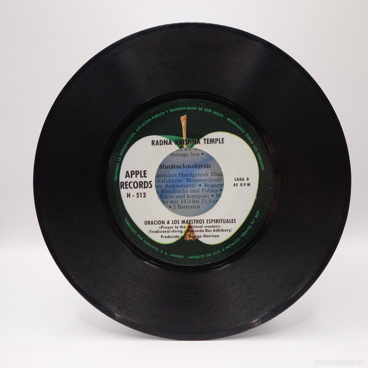 Discos de vinilo: RADNA KRISHNA TEMPLE - HARE KRISHNA MANTRA - Foto 3