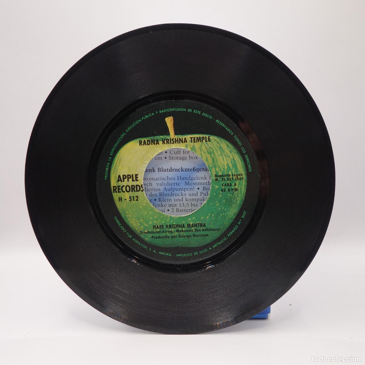 Discos de vinilo: RADNA KRISHNA TEMPLE - HARE KRISHNA MANTRA - Foto 5