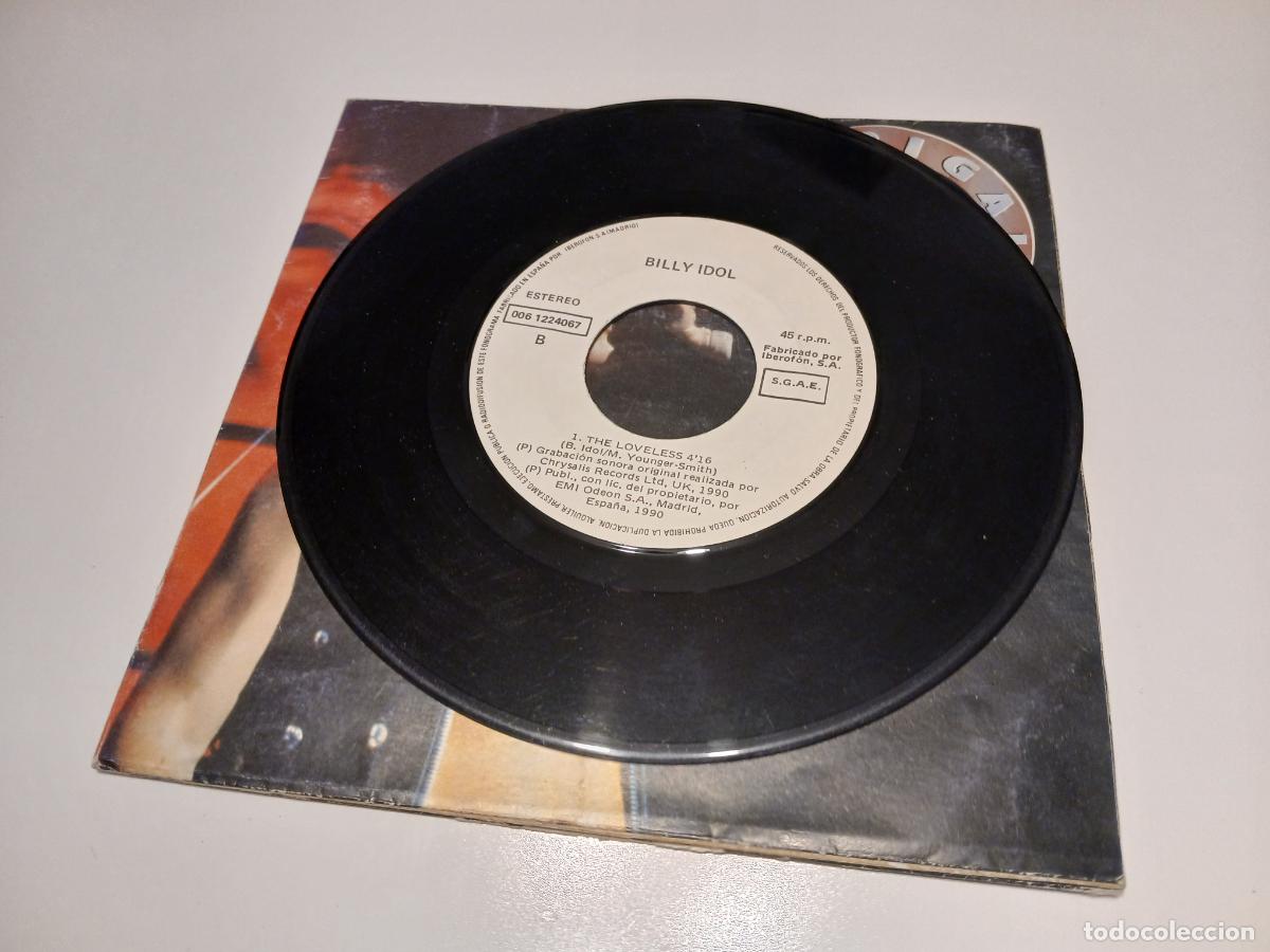 Discos de vinilo: Billy Idol &ndash; Prodigal Blues- (1990) single 7&rdquo; - Foto 4