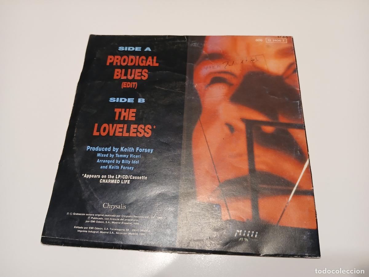 Discos de vinilo: Billy Idol &ndash; Prodigal Blues- (1990) single 7&rdquo; - Foto 6