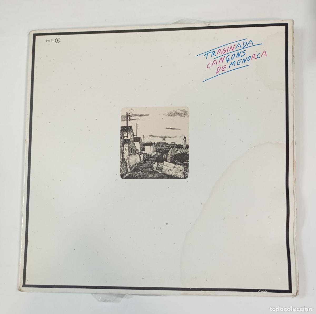 Discos de vinilo: Traginada. Can&ccedil;ons De Menorca. LP. TDKDA74 - Foto 1