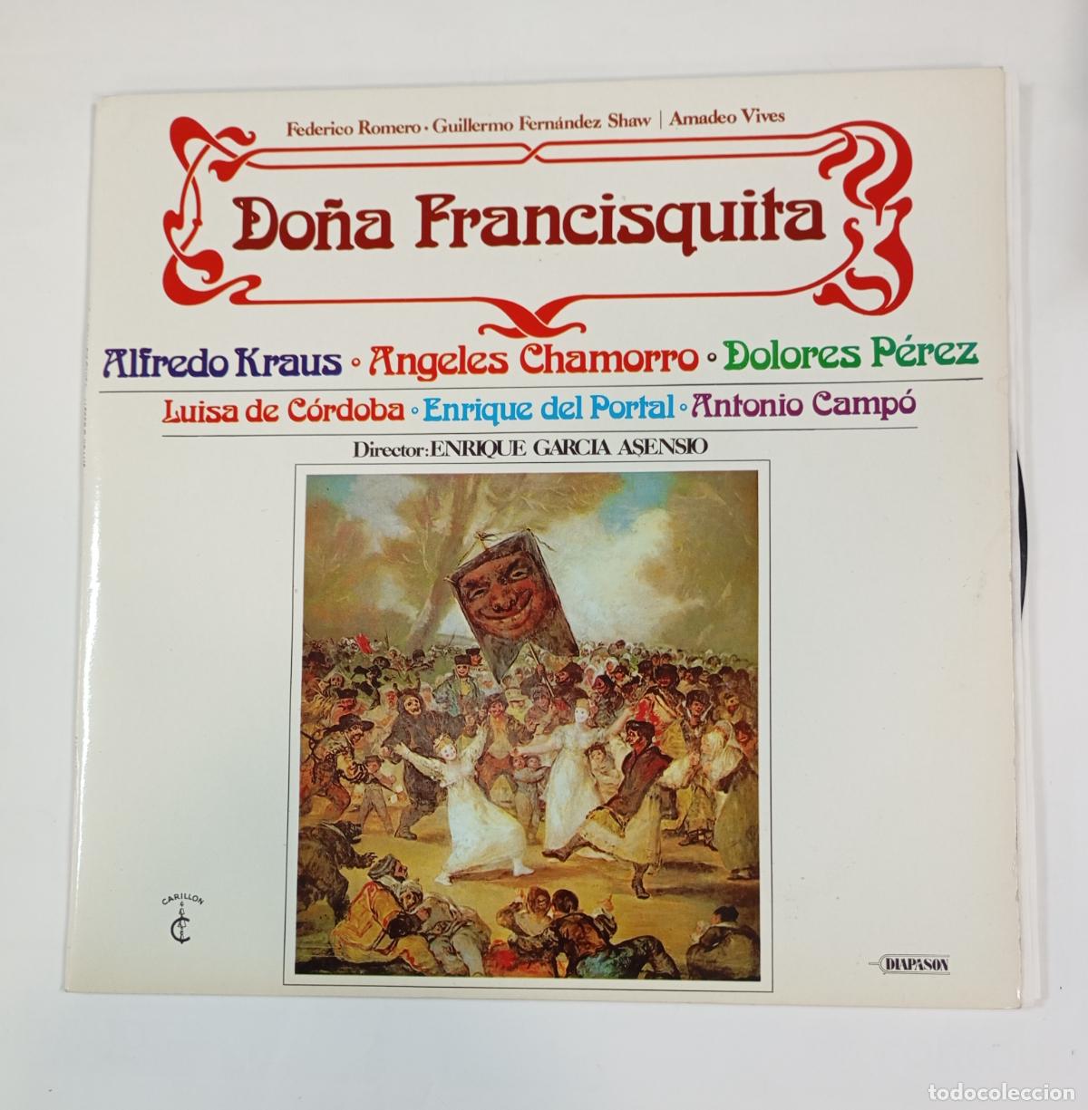 Dischi in vinile: DO&Ntilde;A FRANCISQUITA. DIR. ENRIQUE GARC&Iacute;A ASENSIO. LP. TDKDA74