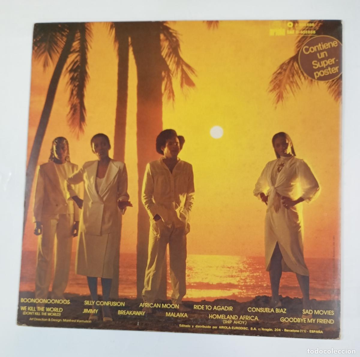 Discos de vinilo: Boney M. &ndash; Boonoonoonoos. LP. TDKLP10 - Foto 2