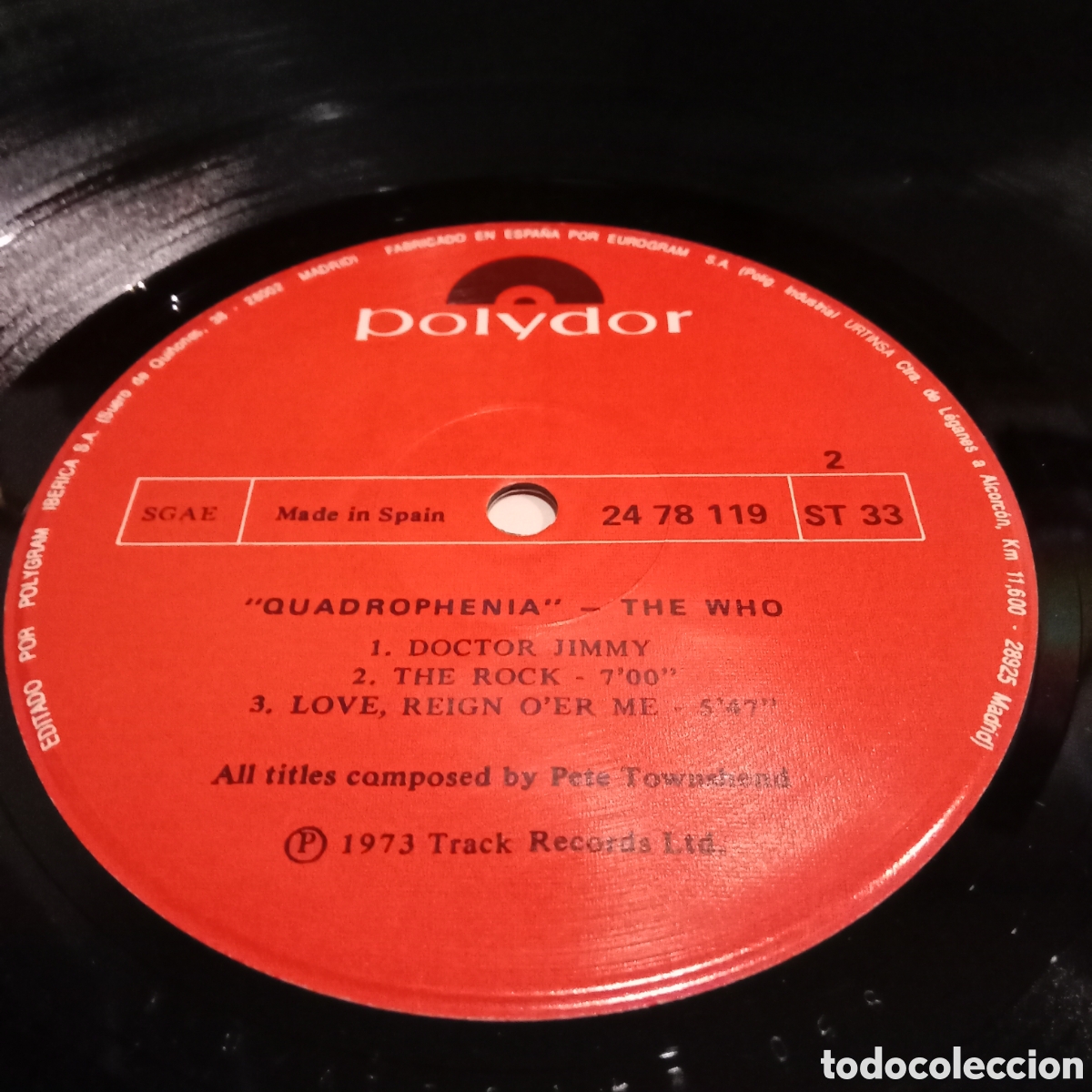Discos de vinilo: THE WHO - QUADROPHENIA - LP DOBLE - Foto 11