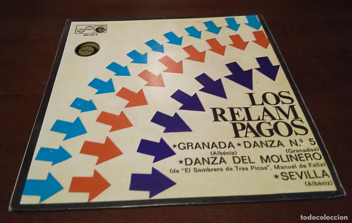 Discos de vinilo: LOS RELAMPAGOS - GRANADA + 3 EP.S - 1968 - Foto 1