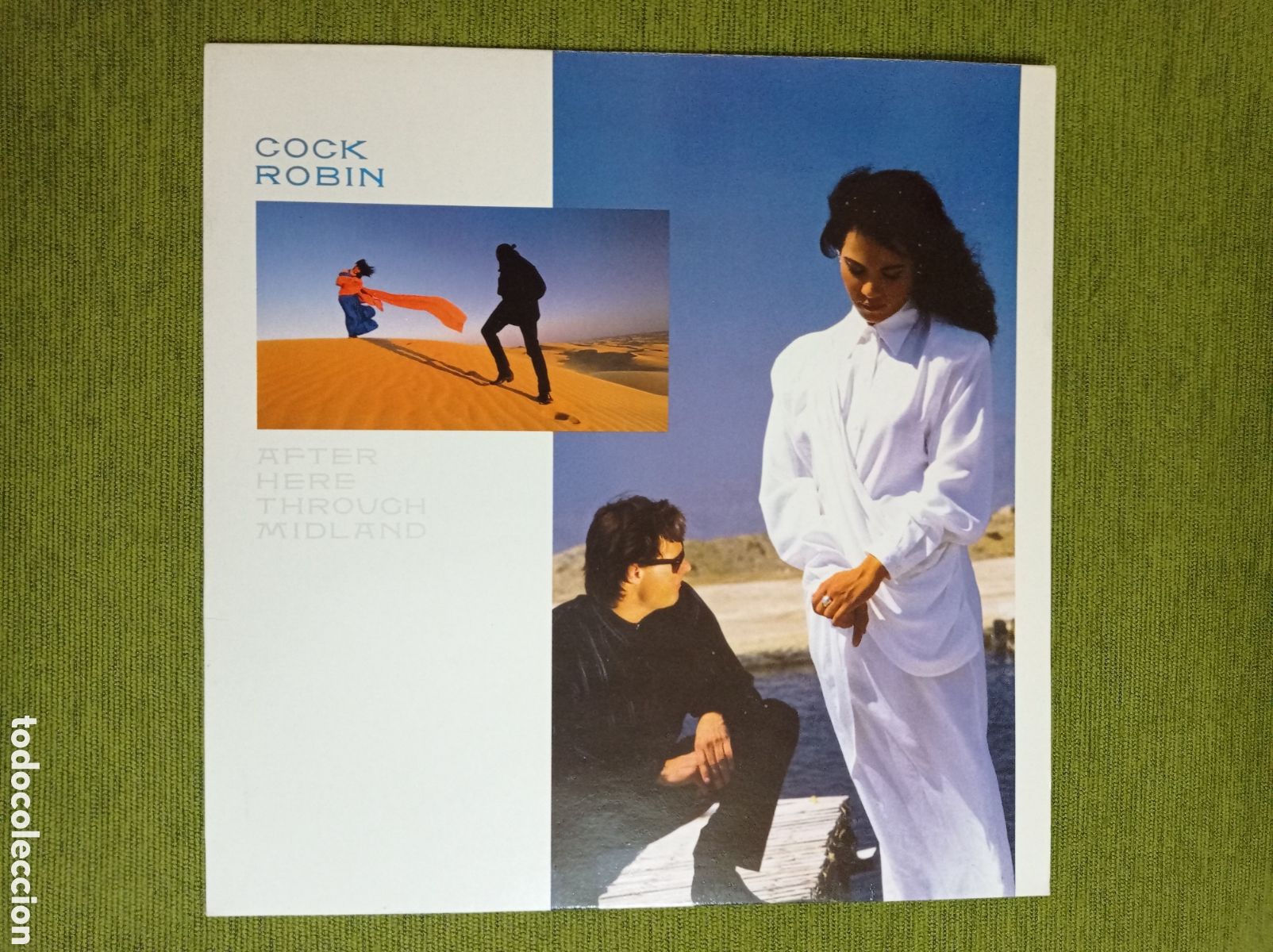 Discos de vinilo: VINILO DE COCK ROBIN - AFTER HERE THROUGH MIDLAND - Foto 1