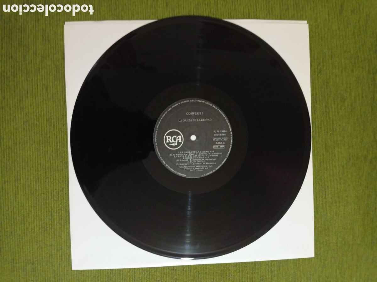 Discos de vinilo: VINILO DE COMPLICES - LA DANZA DE LA CIUDAD - Foto 6