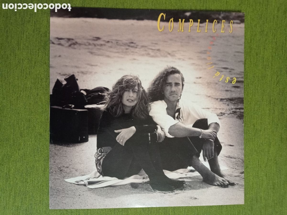 Discos de vinilo: VINILO DE COMPLICES - ESTA LLORANDO EL SOL - Foto 1