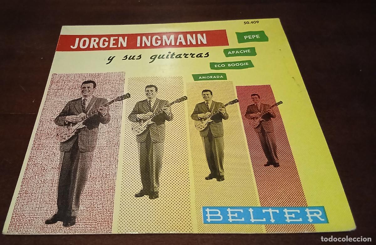 Discos de vinilo: JORGEN INGMANN Y SUS GUITARRAS - APACHE + 3 EP.S - 1961 - Foto 1