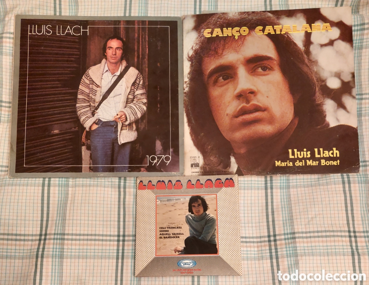 Discos de vinilo: LOTE 3 VINILOS LLUIS LLACH - Foto 1