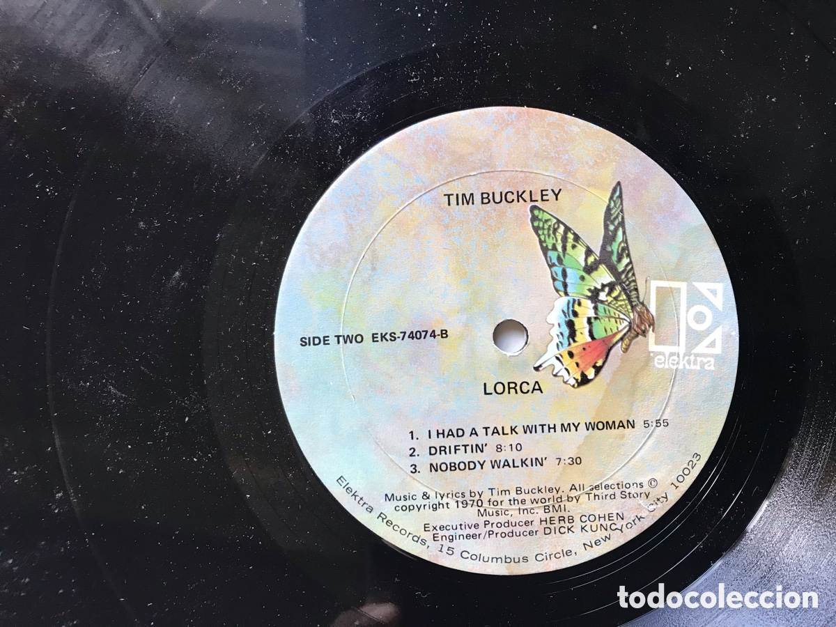 Discos de vinilo: Lorca. Tim Buckley. Vinilo - Foto 5