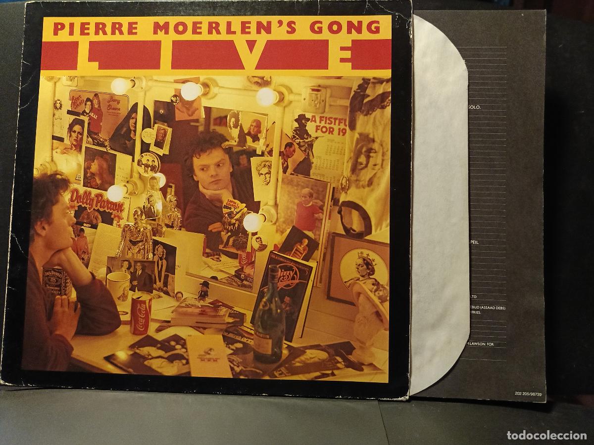 Discos de vinilo: PIERRE MOERLEN'S GONG MOERLENS GONG &ndash; LIVE LP GERMANY 1979 PDELUXE
