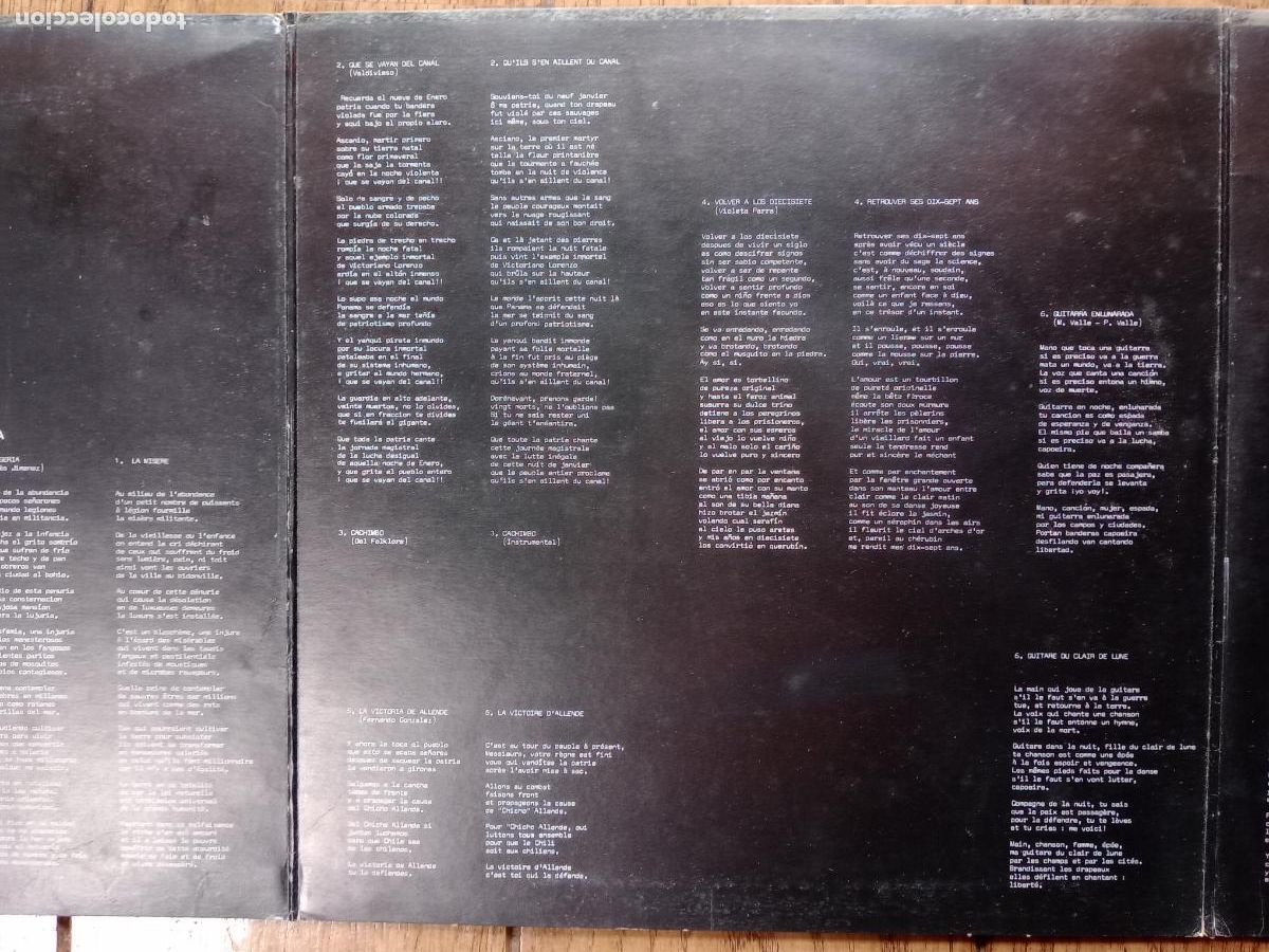 Discos de vinilo: Aparcoa - cri du Chili (grito de Chile) - Foto 3