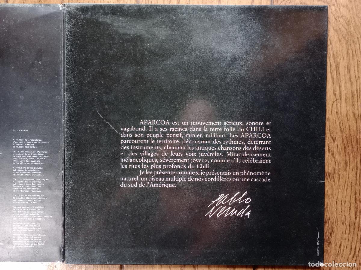 Discos de vinilo: Aparcoa - cri du Chili (grito de Chile) - Foto 5