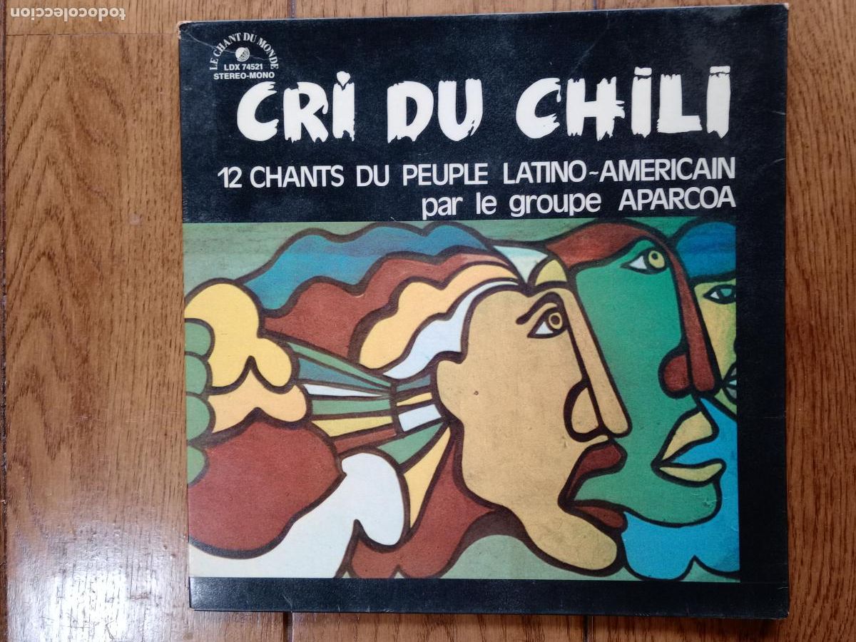 Discos de vinilo: Aparcoa - cri du Chili (grito de Chile) - Foto 1