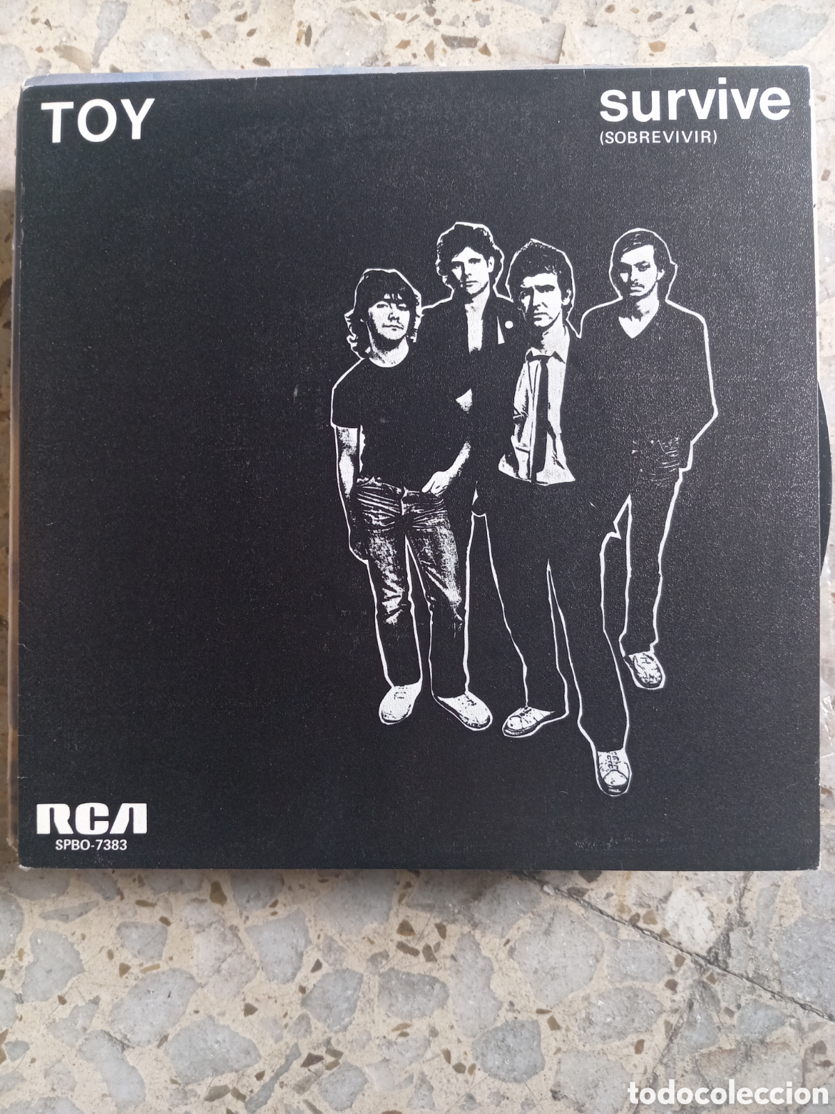 Discos de vinilo: SGL TOY SURVIVE 1982 PROMO - Foto 1