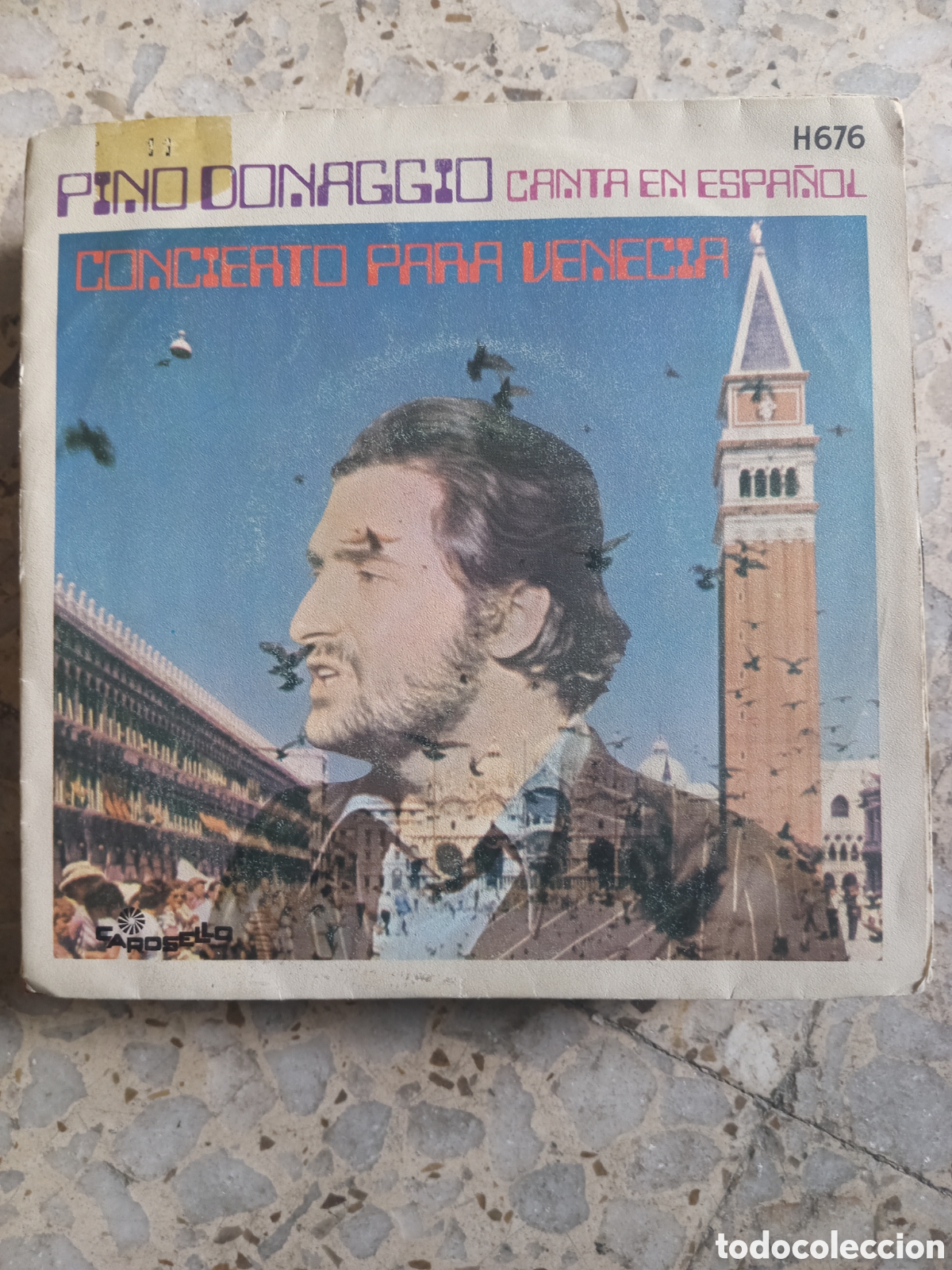 Dischi in vinile: SGL PINO DONAGGIO CONCIERTO PARA VENECIA 1970