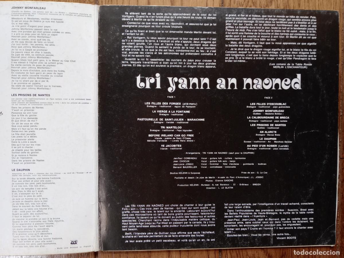 Discos de vinilo: Tri Yann - an naones - Foto 3