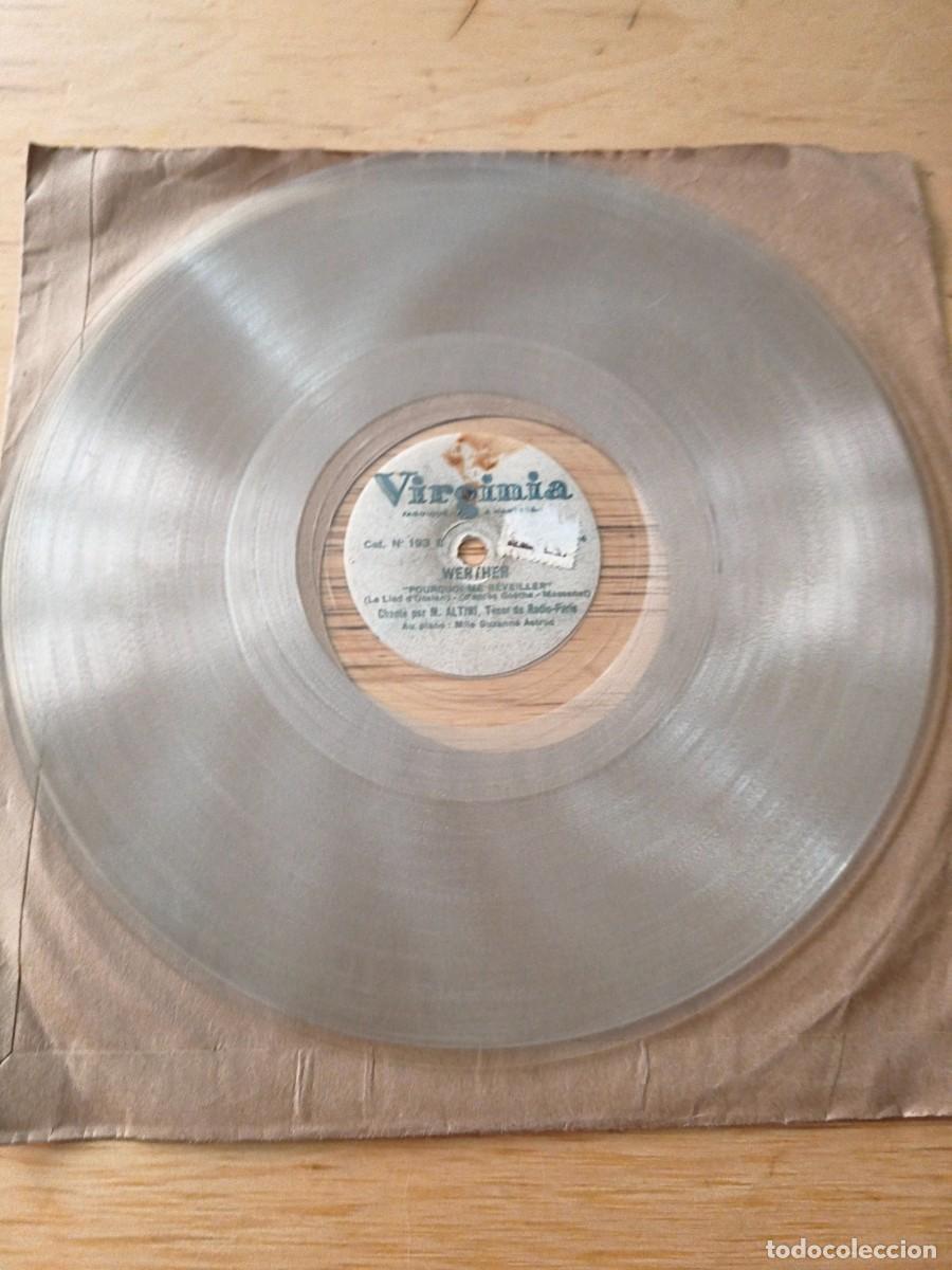 Discos de vinilo: LP Werther transparente - Foto 1