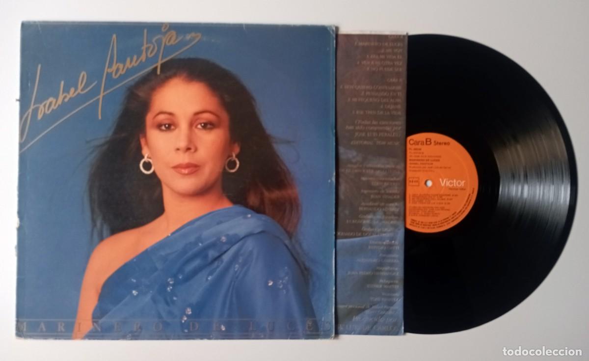 Discos de vinilo: LP ISABEL PANTOJA - MARINERO DE LUCES - Foto 3