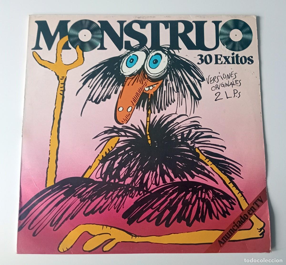 Discos de vinilo: LP VARIOS - MONSTRUO 30 EXITOS - Foto 1
